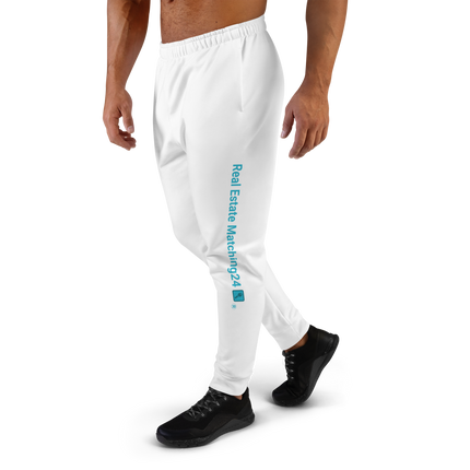 Men's Joggers with Real Estate Matching24 Logo