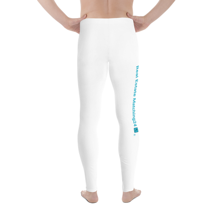 Men's Leggings with Real Estate Matching24 Logo