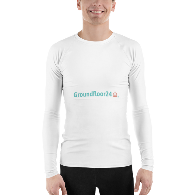 Men's Rash Guard with Groundfloor24 Logo