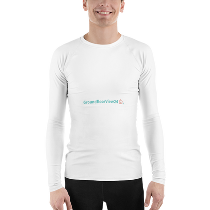 Men's Rash Guard Groundfloorview24 with House