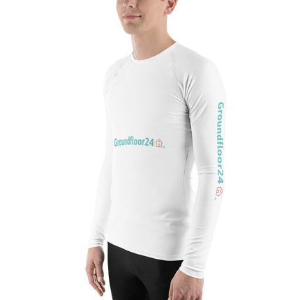 Men's Rash Guard with Groundfloor24 Logo