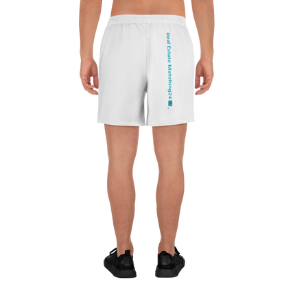 Men's Recycled Athletic Shorts with Real Estate Matching24 Logo