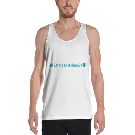 Unisex Tank Top with Real Estate Matching24 Logo