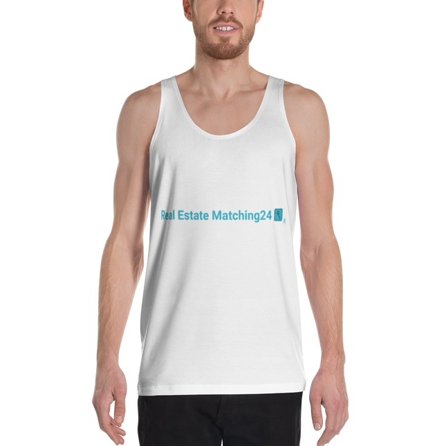 Unisex Tank Top with Real Estate Matching24 Logo