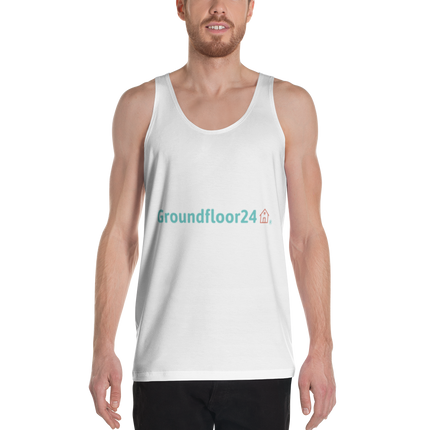 Unisex Tank Top with Groundfloor24 Logo