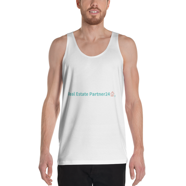 Unisex Tank Top with Real Estate Partner24 Logo