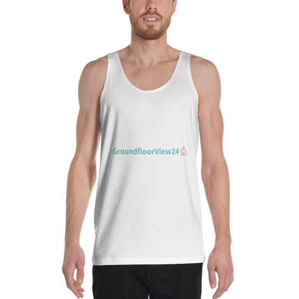 Unisex Tank Top Groundfloorview24 with House