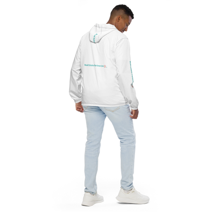 Men’s windbreaker with Real Estate Partner24 Logo