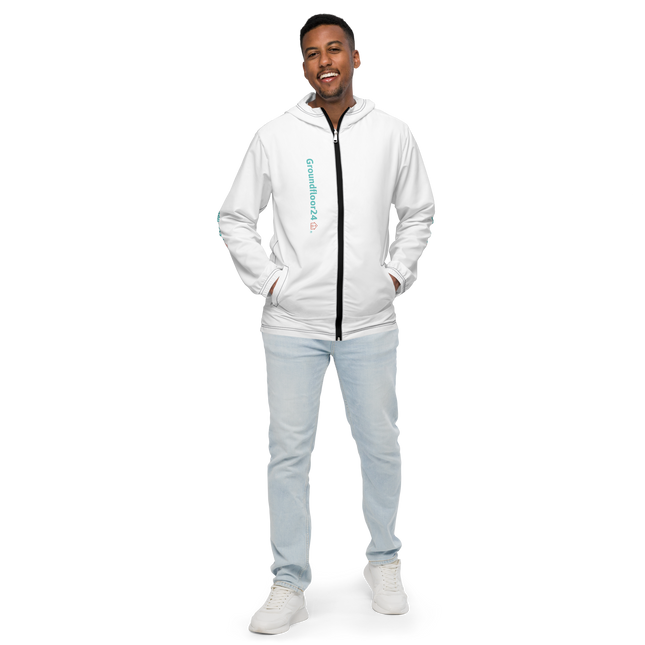 Men’s windbreaker with Groundfloor24 Logo