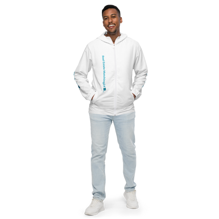 Men’s windbreaker with Real Estate Matching24 Logo