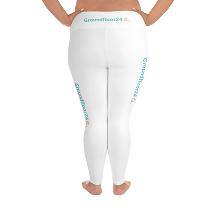 All-Over Print Plus Size Leggings
