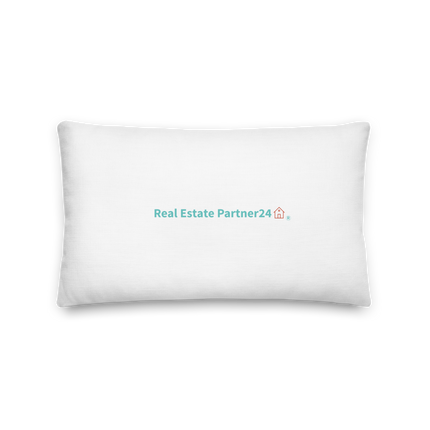 Premium Pillow with Real Estate Partner24 Logo