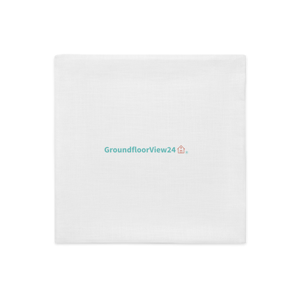 Premium Pillow Case Groundfloorview24 with House