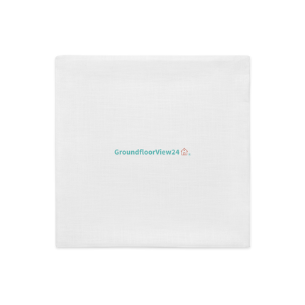 Premium Pillow Case Groundfloorview24 with House