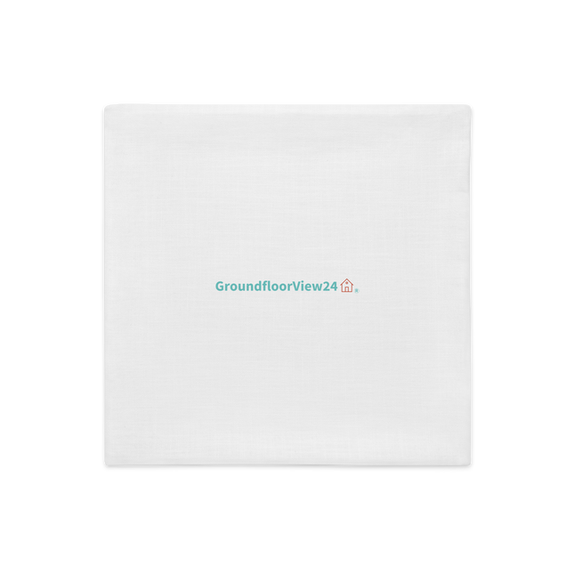 Premium Pillow Case Groundfloorview24 with House
