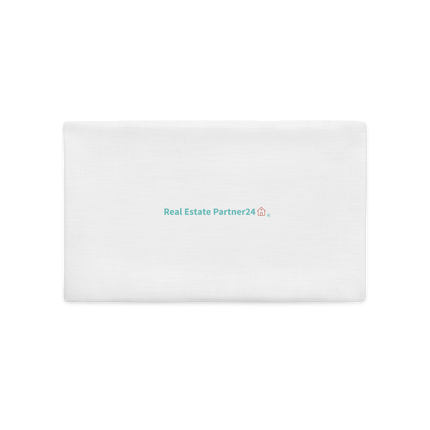Premium Pillow Case with Real Estate Partner24 Logo