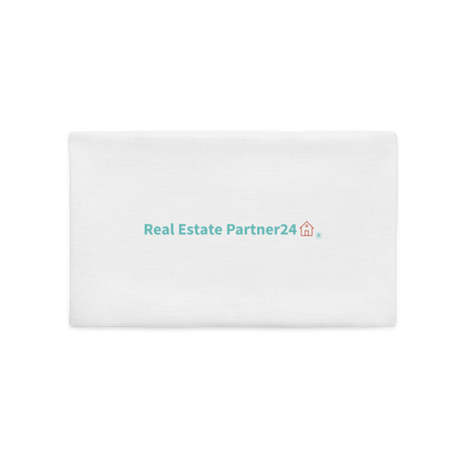 Premium Pillow Case with Real Estate Partner24 Logo