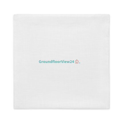 Premium Pillow Case Groundfloorview24 with House