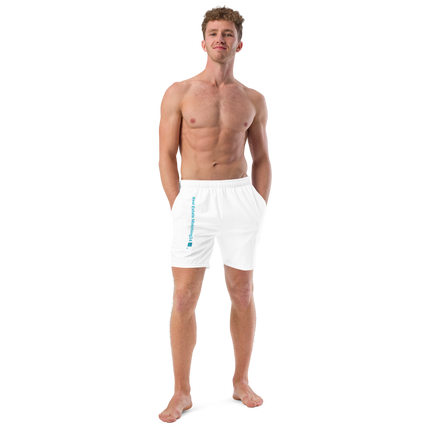 Men's swim trunks with Real Estate Matching24 Logo