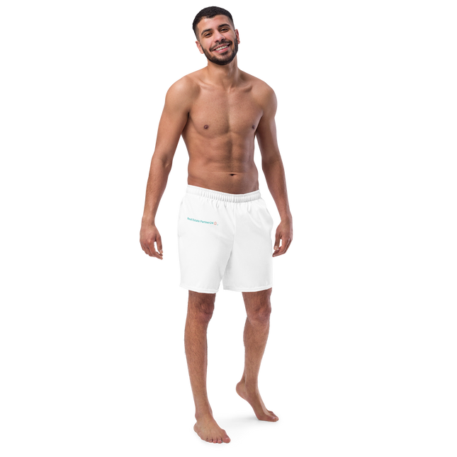 Men's swim trunks with Real Estate Partner24 Logo