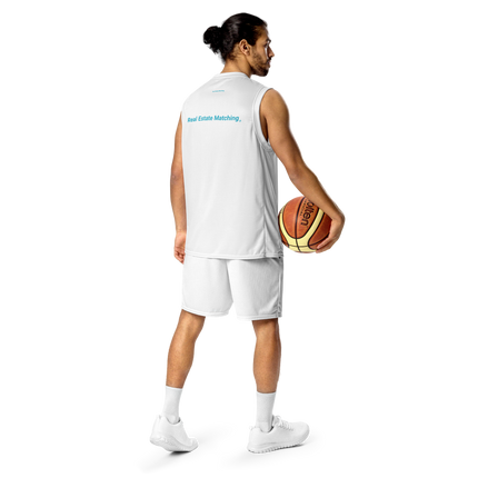 Recycled unisex basketball jersey
