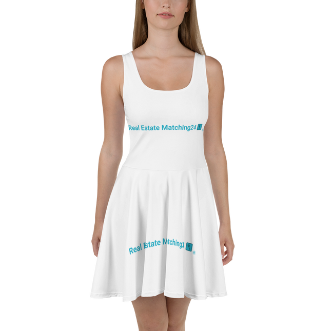 Skater Dress with Real Estate Matching24 Logo