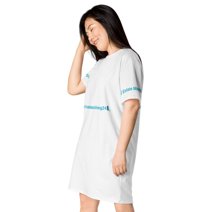 T-shirt dress with Real Estate Matching24 Logo