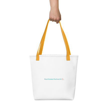 Tote bag with Real Estate Partner24 Logo