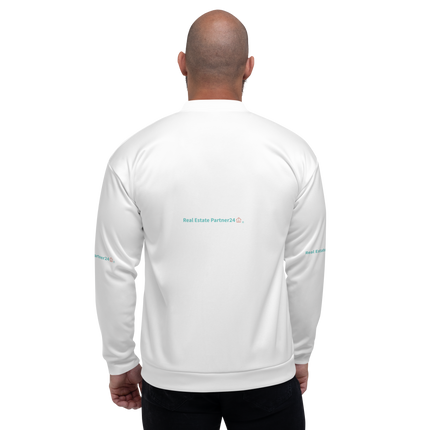 Unisex Bomber Jacket with Real Estate Partner24 Logo