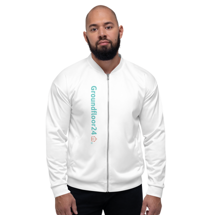 Unisex Bomber Jacket with Groundfloor24 Logo