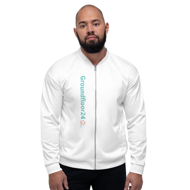Unisex Bomber Jacket with Groundfloor24 Logo