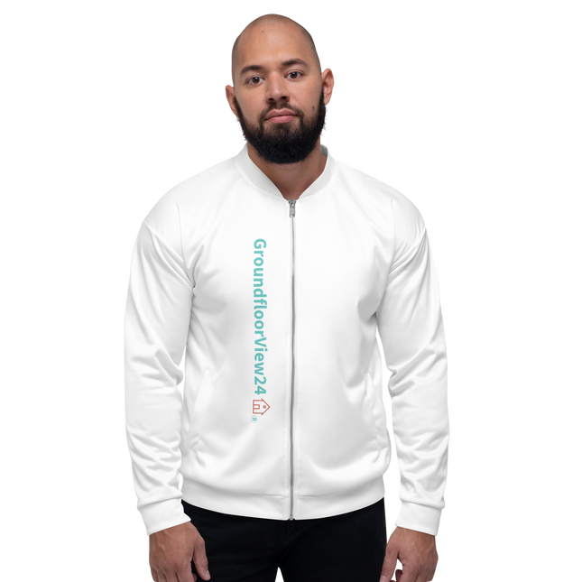 Unisex Bomber Jacket Groundfloorview24 with House