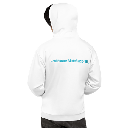 Unisex Hoodie with Real Estate Matching24 Logo