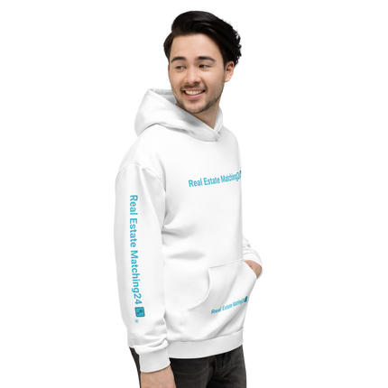 Unisex Hoodie with Real Estate Matching24 Logo