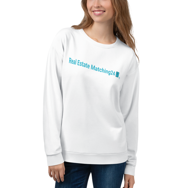 Unisex Sweatshirt with Real Estate Matching24 Logo