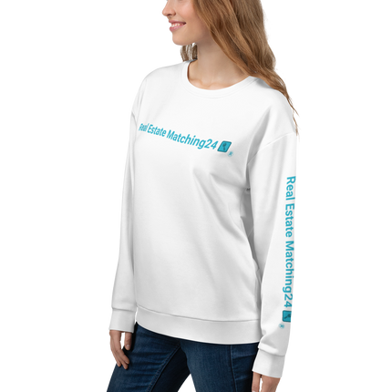 Unisex Sweatshirt with Real Estate Matching24 Logo