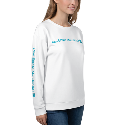 Unisex Sweatshirt with Real Estate Matching24 Logo