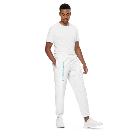 Unisex track pants with Real Estate Partner24 Logo
