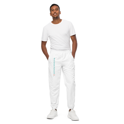 Unisex track pants with Real Estate Partner24 Logo