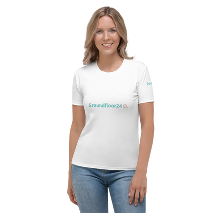 Women's T-shirt with Groundfloor24 Logo