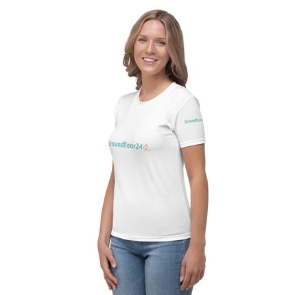 Women's T-shirt with Groundfloor24 Logo