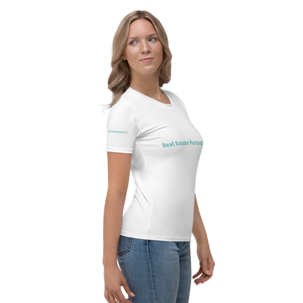 Women's T-shirt with Real Estate Partner24 Logo
