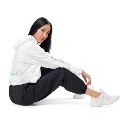 Women’s cropped windbreaker Groundfloorview24 with House