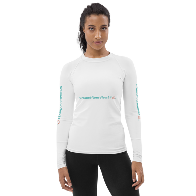 Women's Rash Guard Groundfloorview24 with House