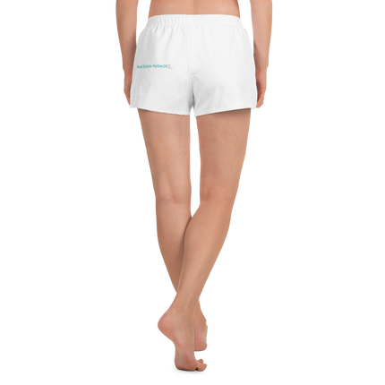 Women’s Recycled Athletic Shorts with Real Estate Partner24 Logo