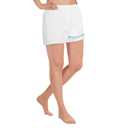 Women’s Recycled Athletic Shorts with Groundfloor24 Logo