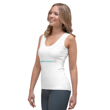 Sublimation Cut & Sew Tank Top Groundfloorview24 with House