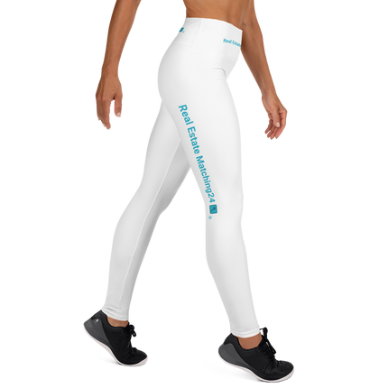 Yoga Leggings with Real Estate Matching24 Logo