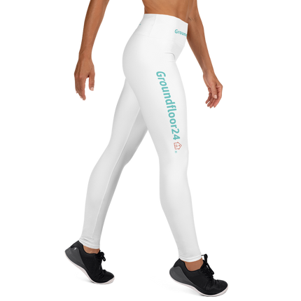 Yoga Leggings with Groundfloor24 Logo