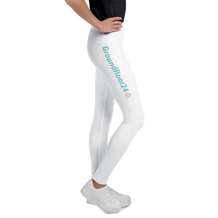 Youth Leggings with Groundfloor24 Logo